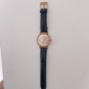 Michael Kors Genuine Leather Watch